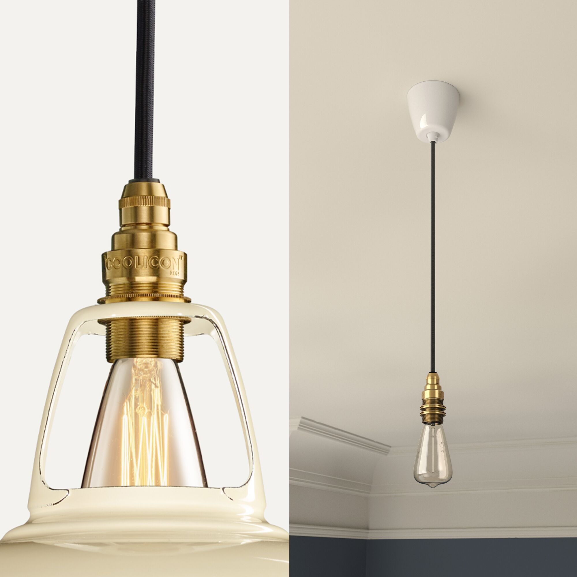 Classic Cream Lampshade - Original 1933™ Design