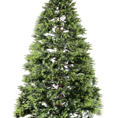 SANTA LILA Albero di Natale 130xh240cm, piegato in 3 parti, senza LED