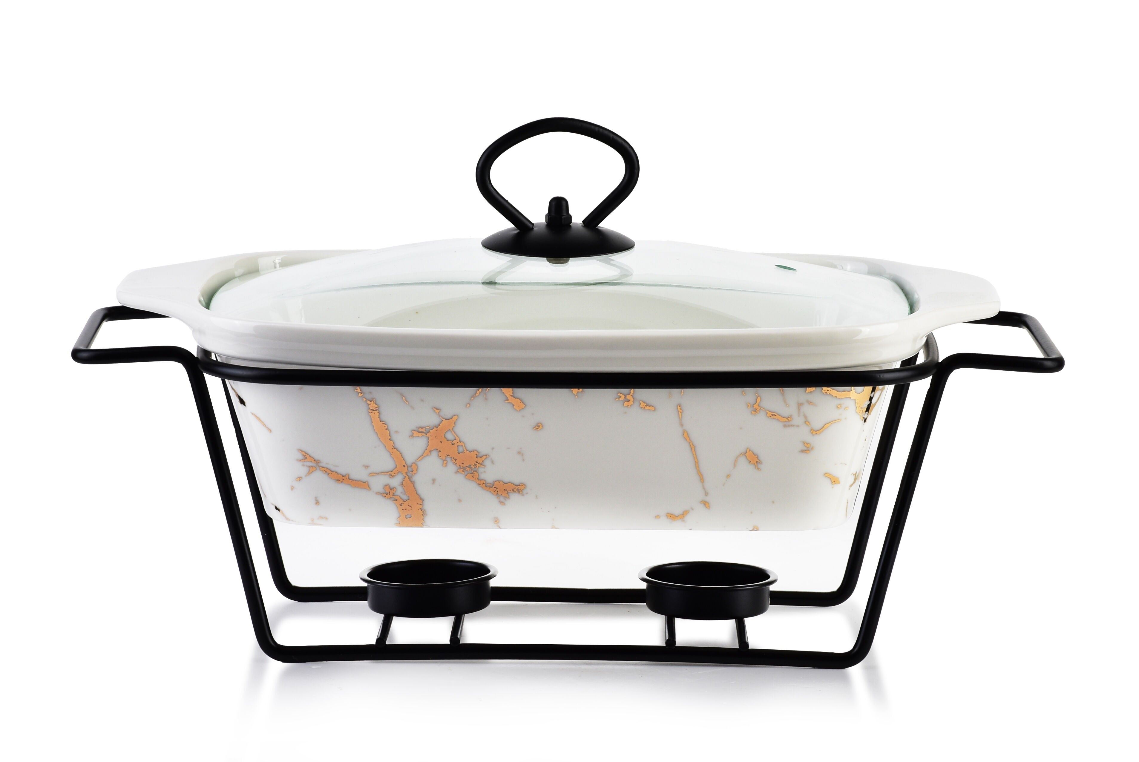 CUCINA MODERNA Pentole con scaldavivande 1.4l 28.Dimensioni: 8x18xH7cm