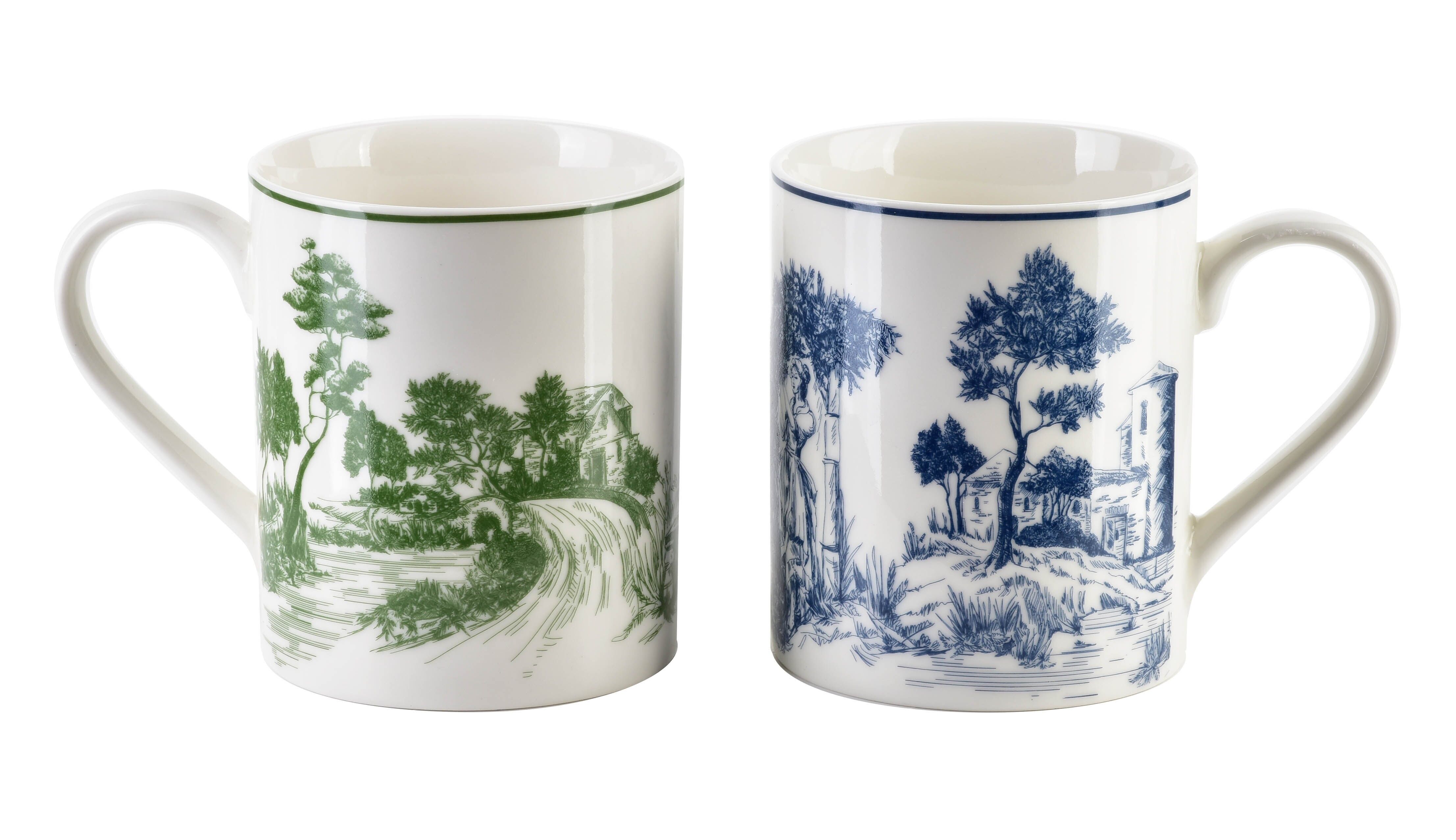 COLORATO Set de 2 tazas 2x400ml 8x H9.7cm