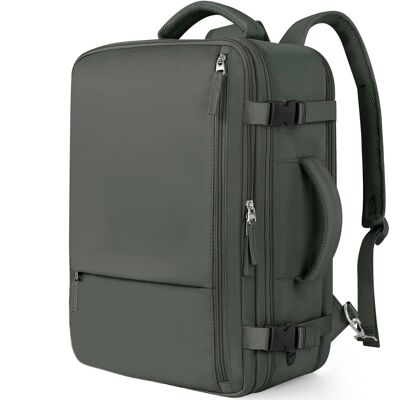 Mochila de cabina con gran capacidad de 40L, multicompartimento, conexión usb e impermeable.