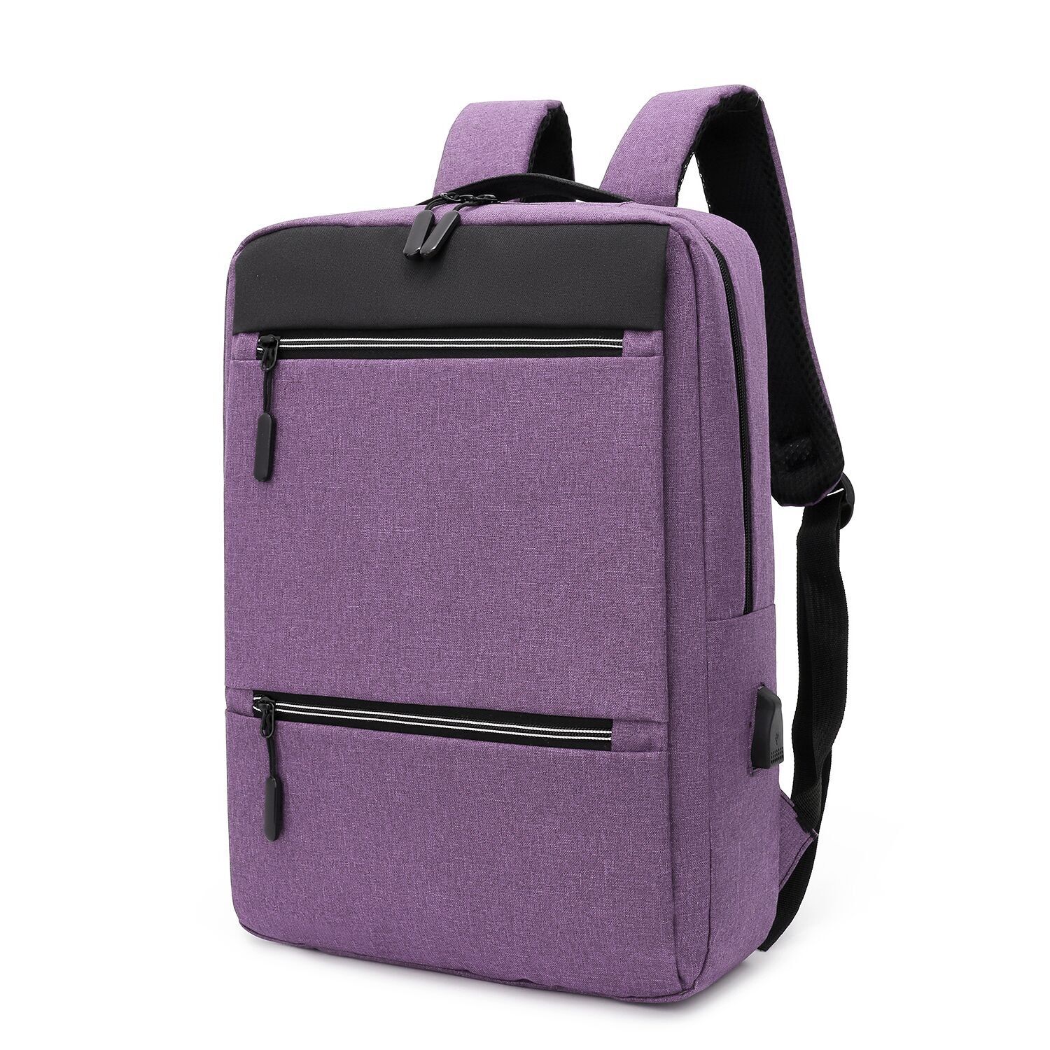 Sac à dos multi-compartiments, support ordinateur portable 15,6" + tablette. Couche imperméable. Prise USB externe.