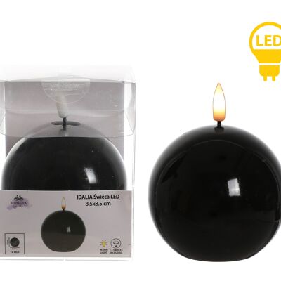 Vela LED IDALIA 9xh11cm