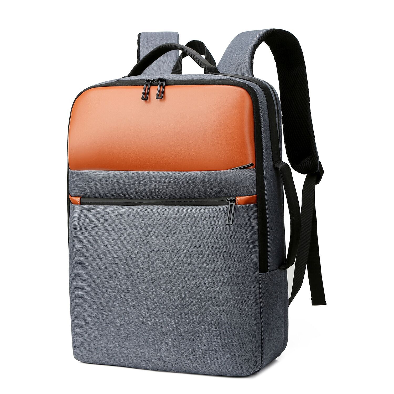 Sac à dos multi-compartiments avec compartiment pour ordinateur portable 15,6". Adaptable au chariot. Couche imperméable. Prise USB externe.