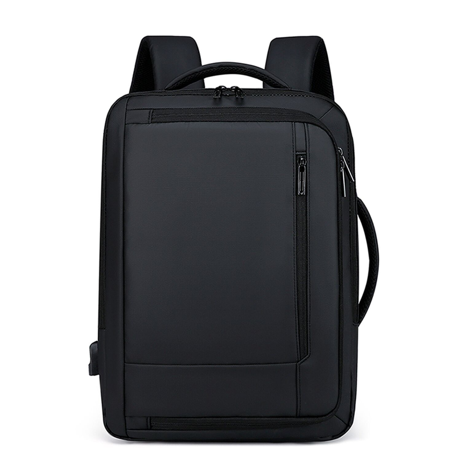 Sac à dos multi-compartiments pour ordinateur portable 16". Adaptable au chariot. Finition TPU lisse.