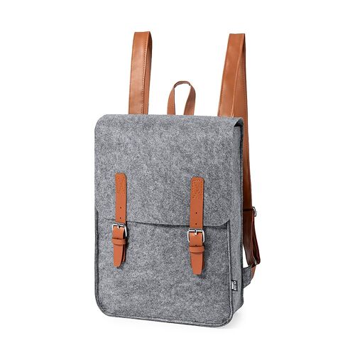 Mochila retro reciclada fieltro REPT