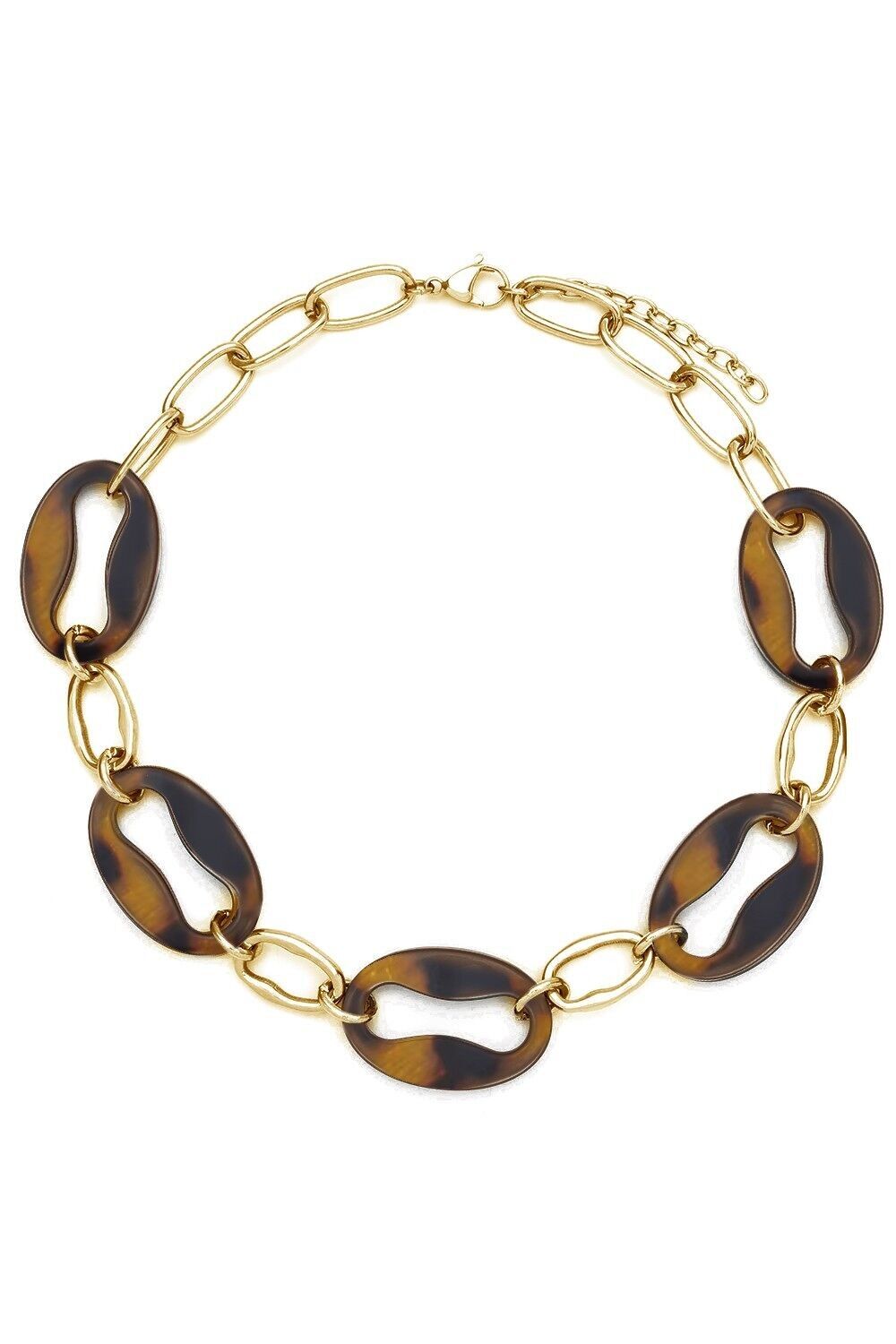 Elegante Halskette aus Acetat und raffinierte Ketten VERSAILLES