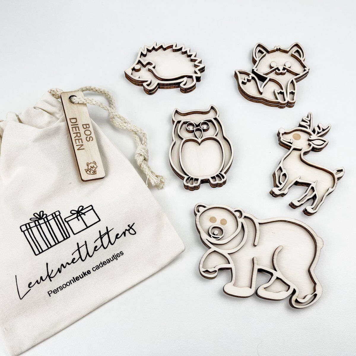 Small filling trays | Forest animals