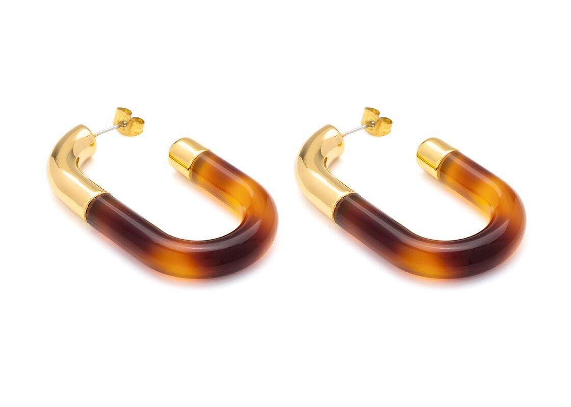 VERSAILLES orecchini pendenti marroni