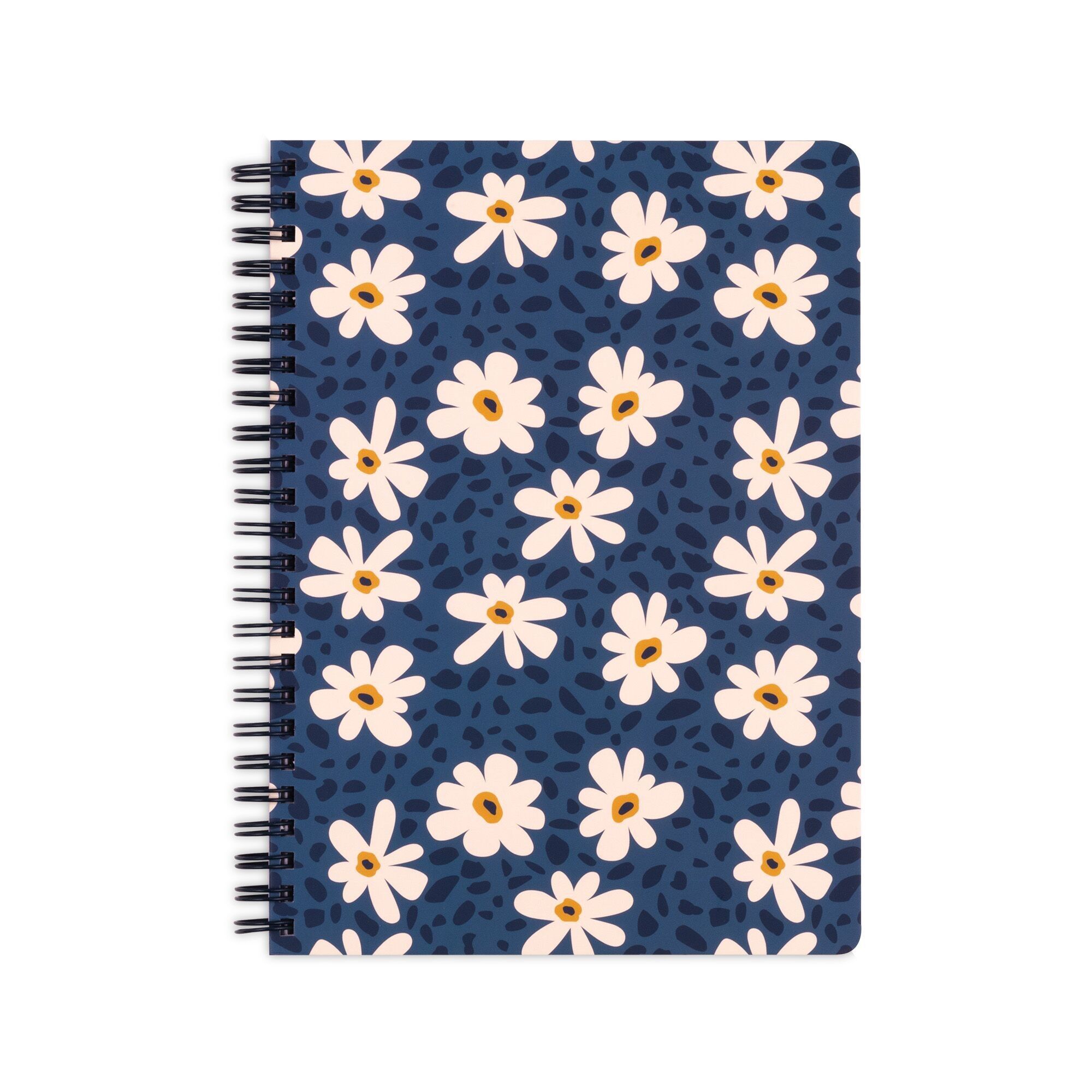 Mini Notebook, Leopard Daisy