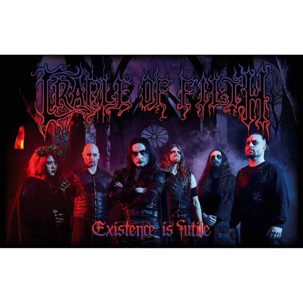 Cradle Of Filth Poster - Textil - Existenz ist sinnlos