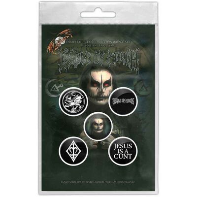 Spilla di plastica Cradle Of Filth - Hammer Of The Witches/Dani