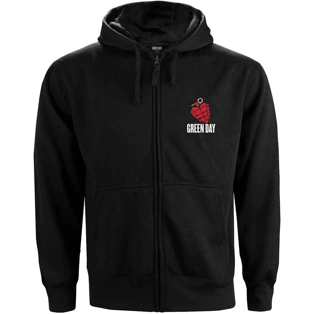 Sweat à capuche zippé pour femme Green Day - American Idiot