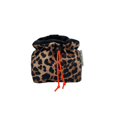Borsa per alimenti Leo arancione neon