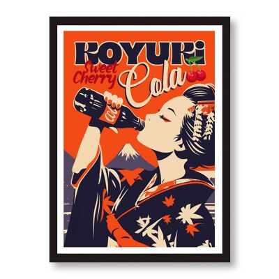 Geisha Koyuki Cola poster