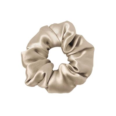 Elastico per capelli in seta - Beige