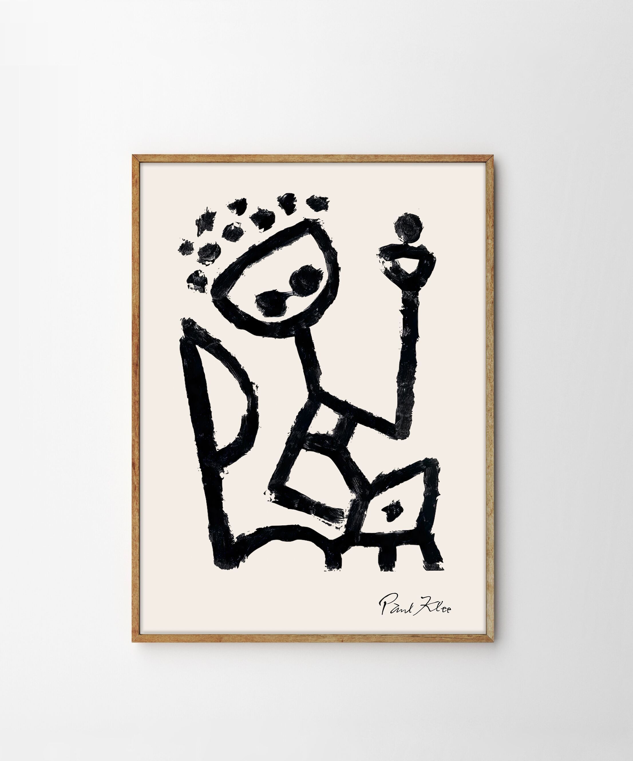 Paul Klee, Mi mamá borracha cae en la silla