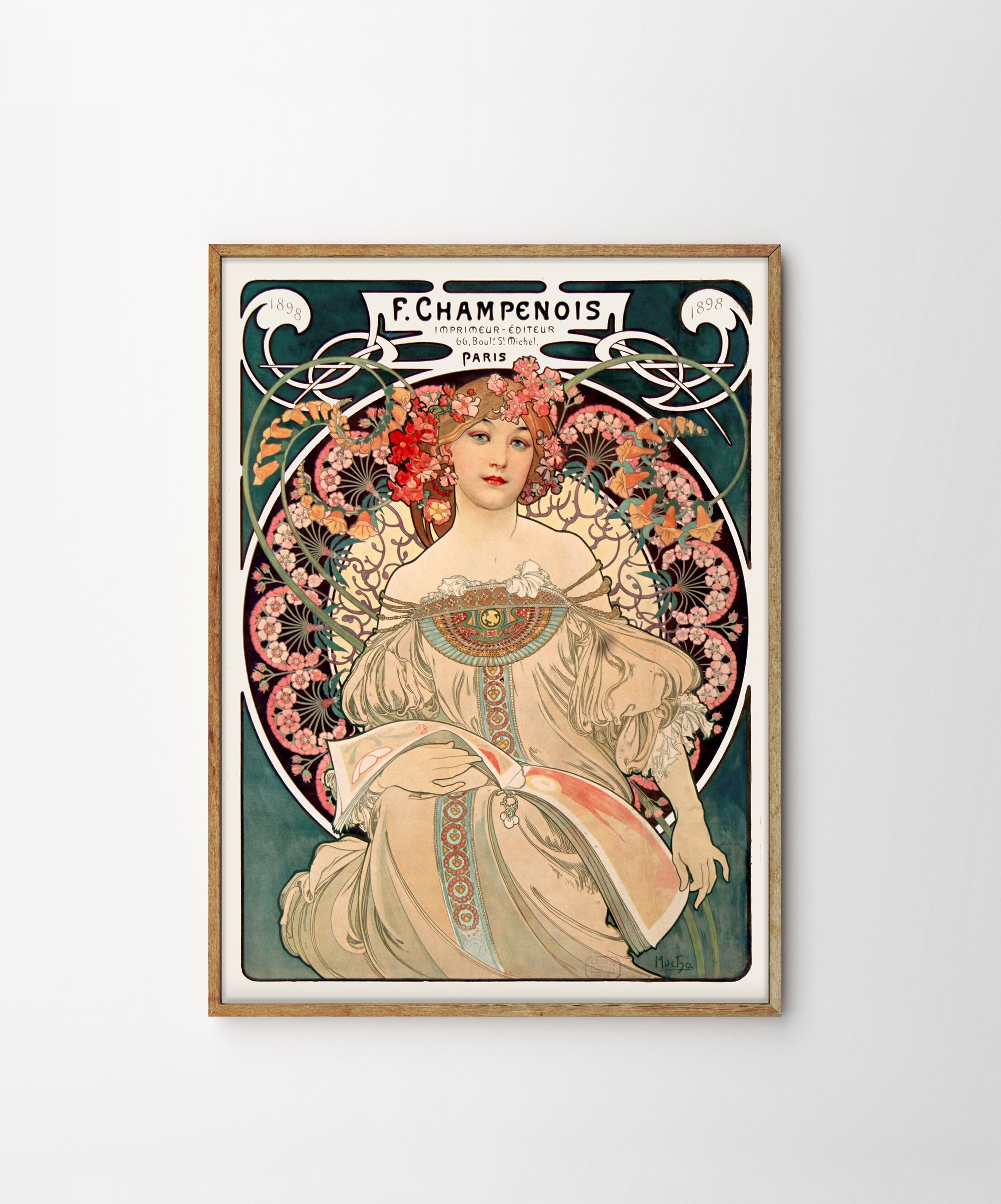 Alfonso Mucha, F. Imprenta-Editora Champenois