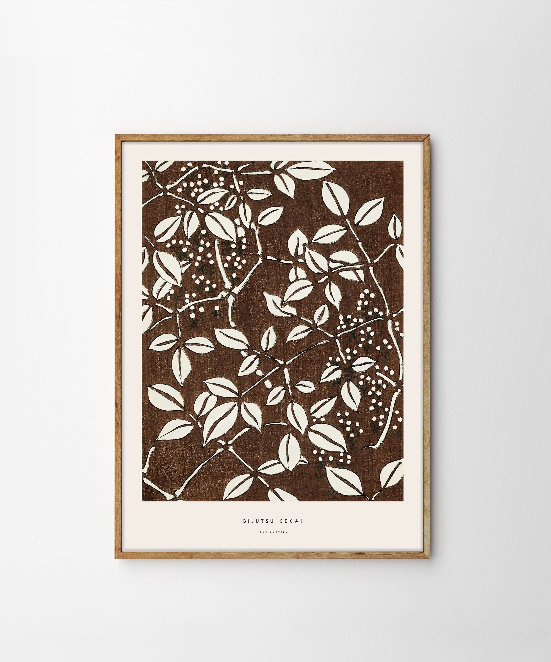 Bijutsu Sekai, motivo a foglie