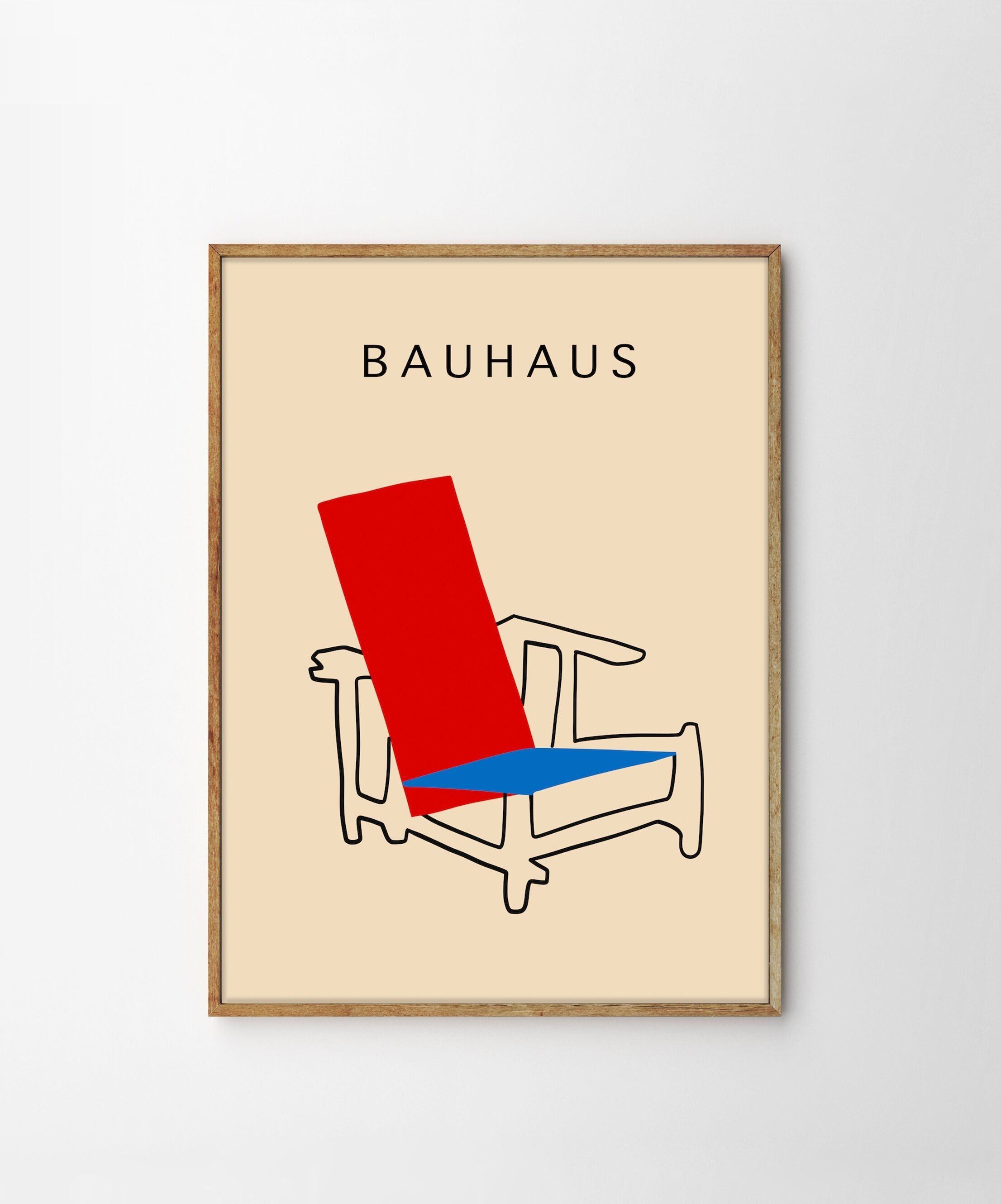 Bauhaus, la silla