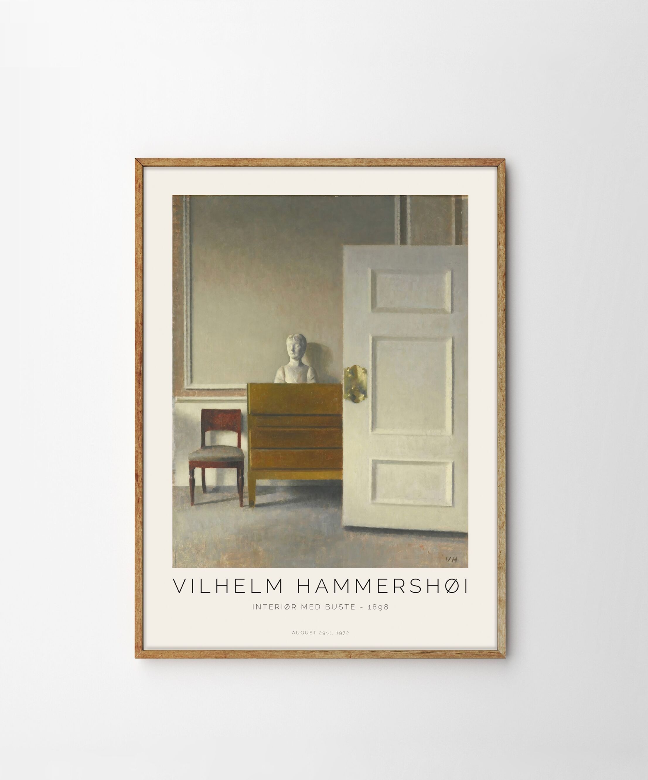 Vilhelm Hammershoi, Busto medico interno