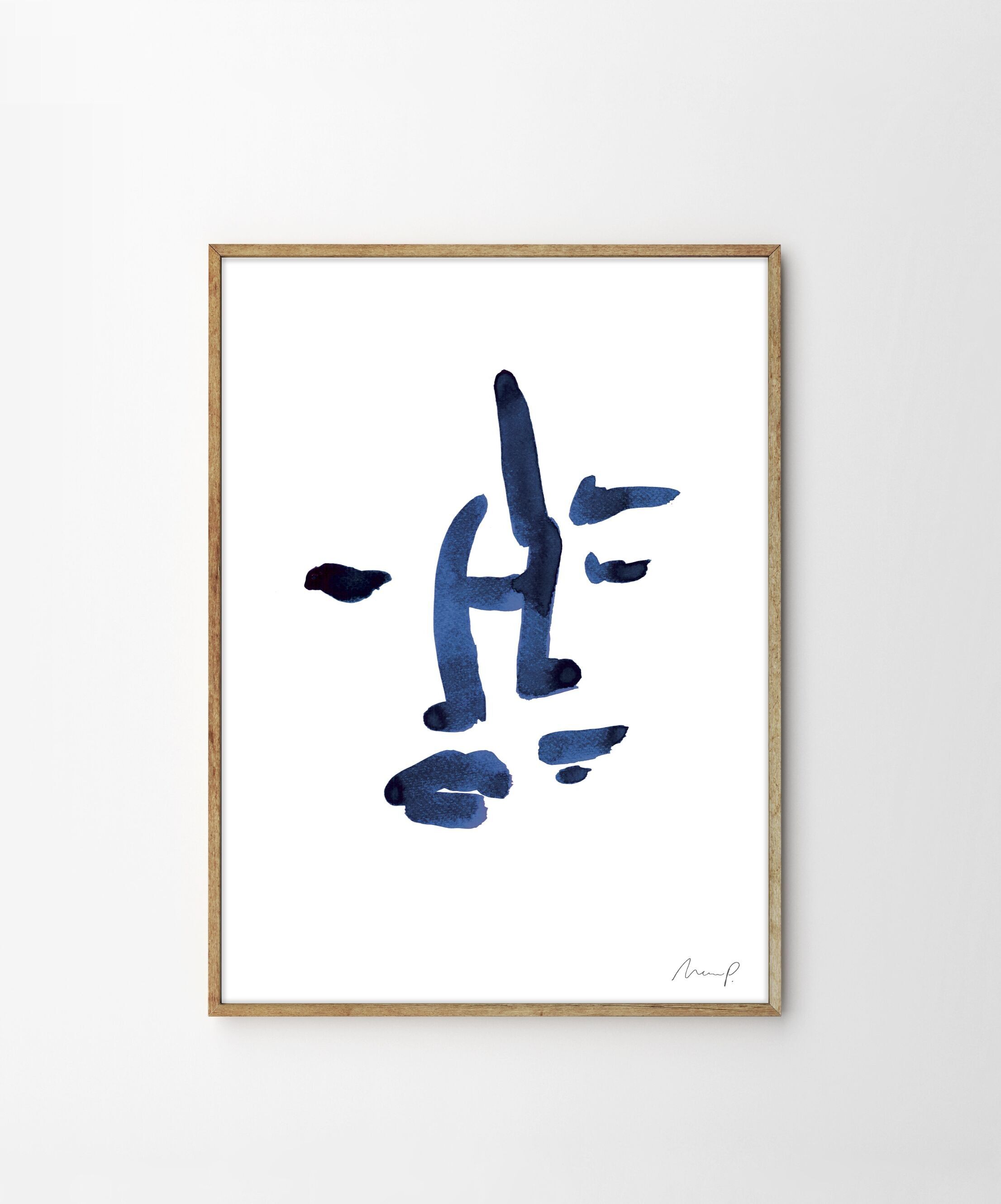 Marc Palmade, Blue portrait 9