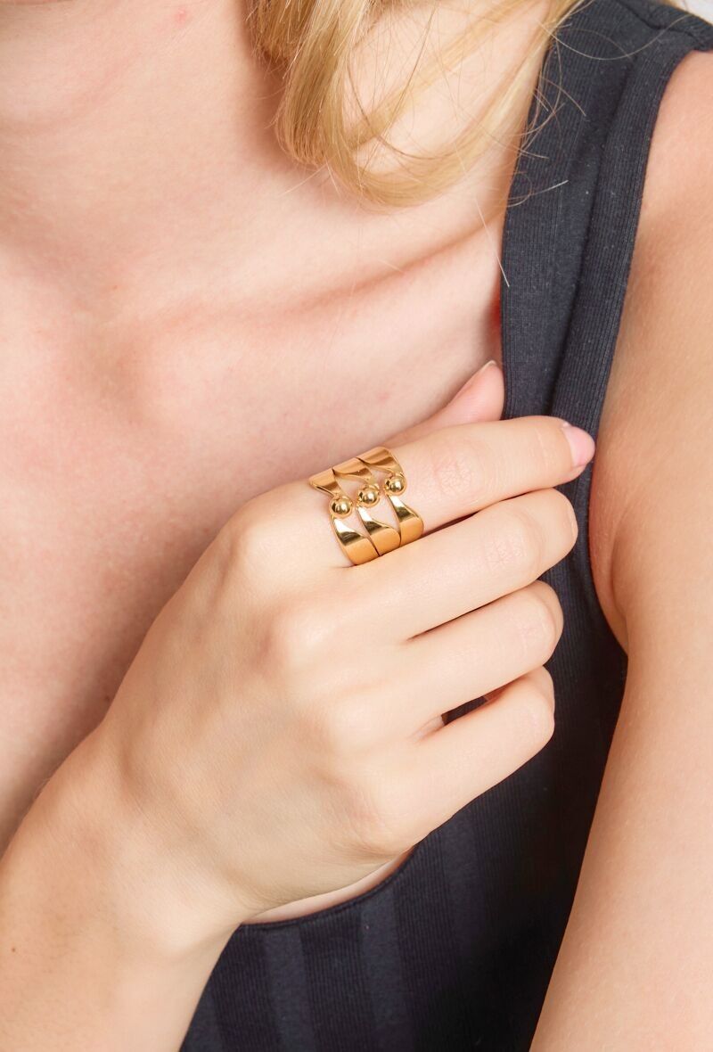 Anello in acciaio inossidabile 424ZT05