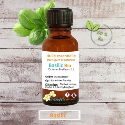 Huile essentielle de Basilic Tropical