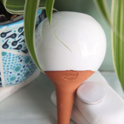 Ollas para plantar blancas - 40 cl