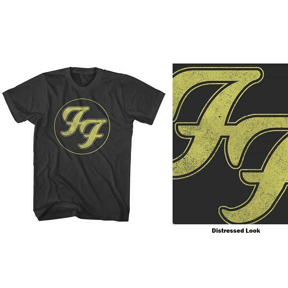 Foo Fighters T-Shirt – Distressed FF-Logo