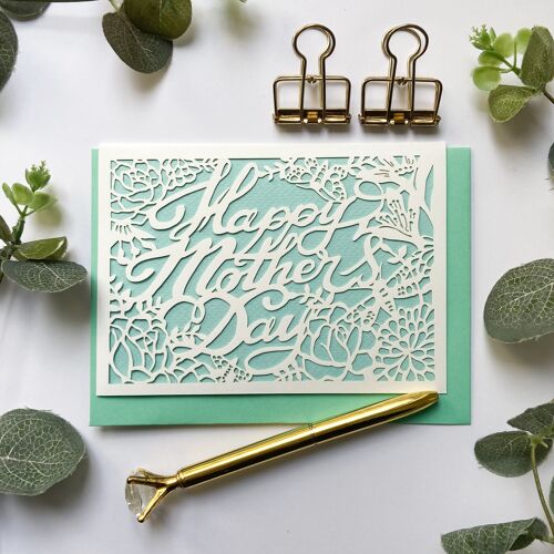 Mother's Day rose garden card