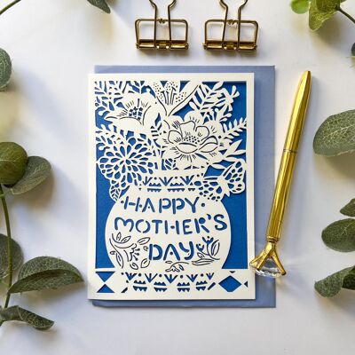 Mother’s Day flower vase card