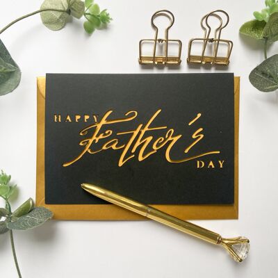 Calligraphy Father’s Day card