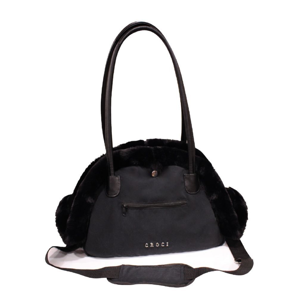 Plushie Black Bag for Pets and Humans