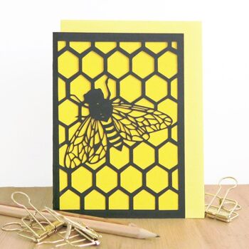 Carte d'abeille