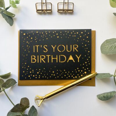 It's your birthday card