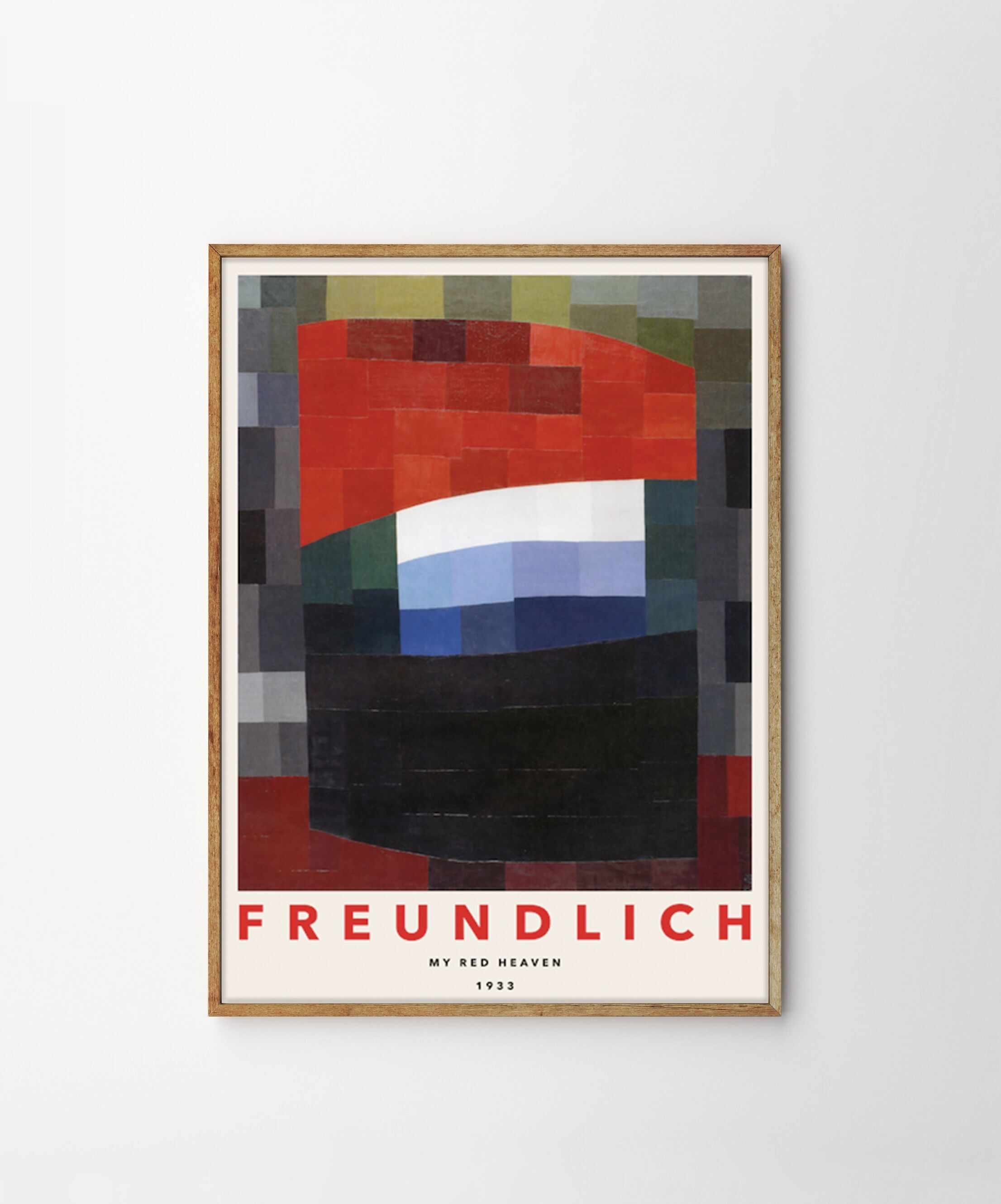 Otto Freundlich, My Red Heaven