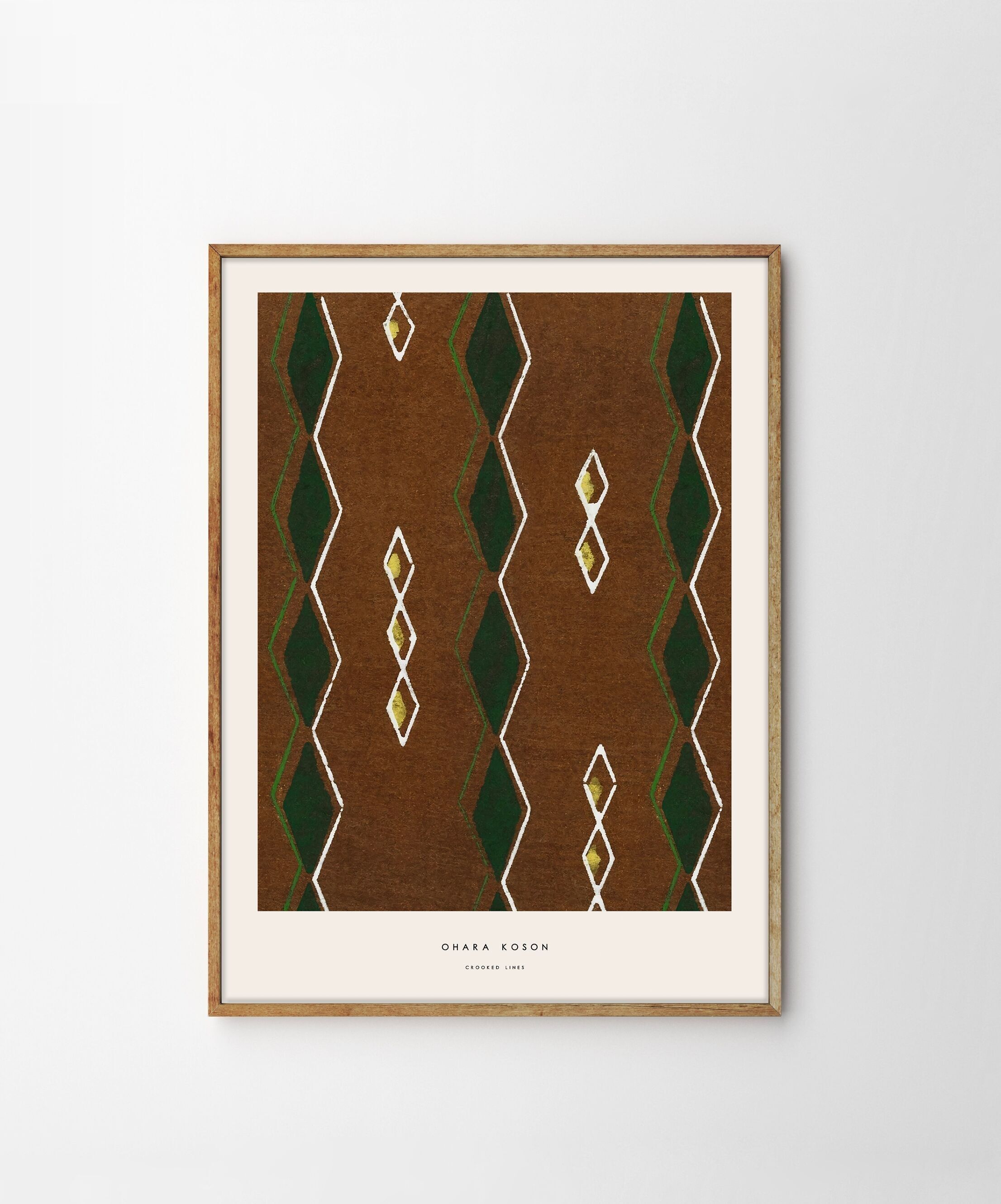 Ohara Koson, Linee storte