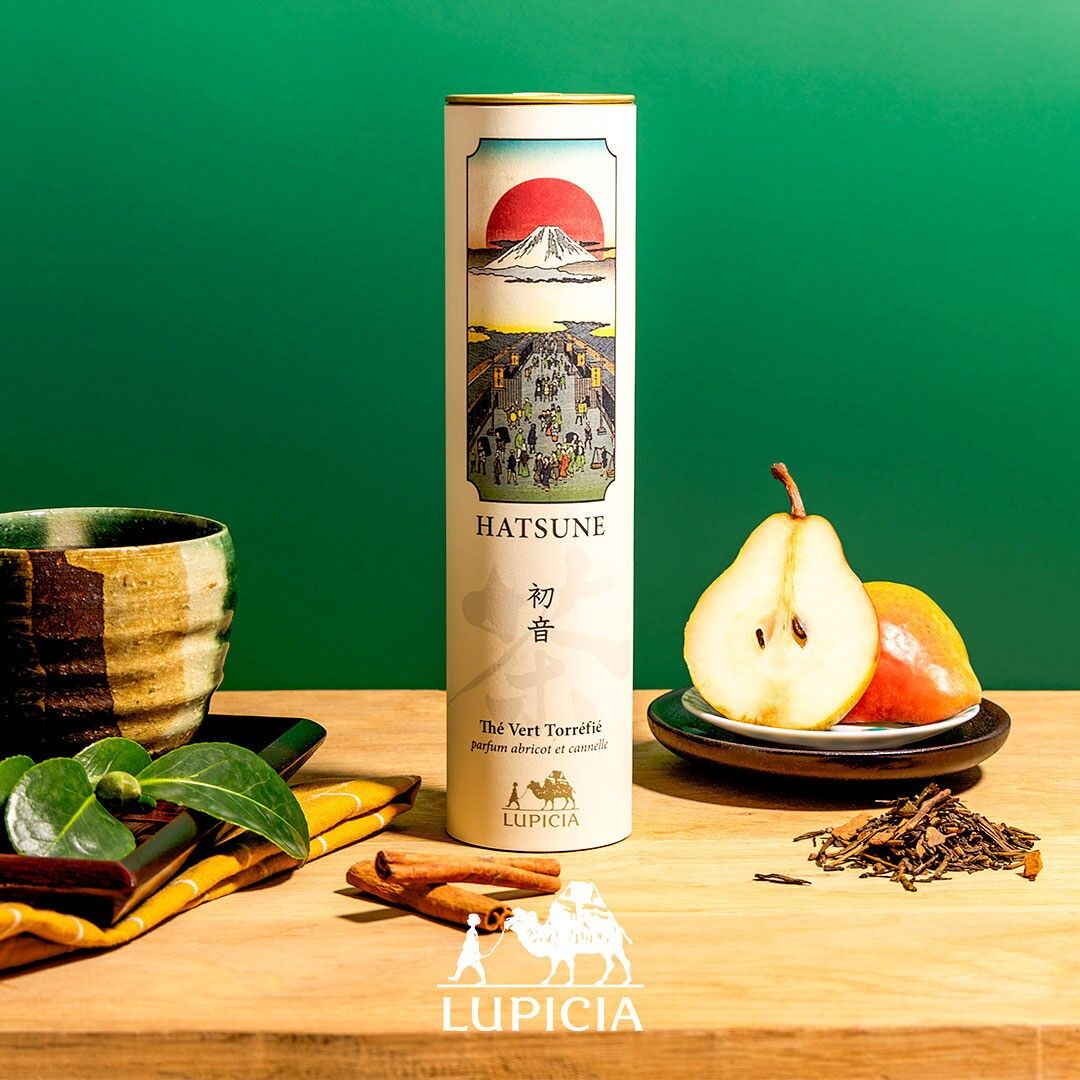 HÔJICHA "HATSUNE" UKIYOE - Box 50g - Japanese green tea