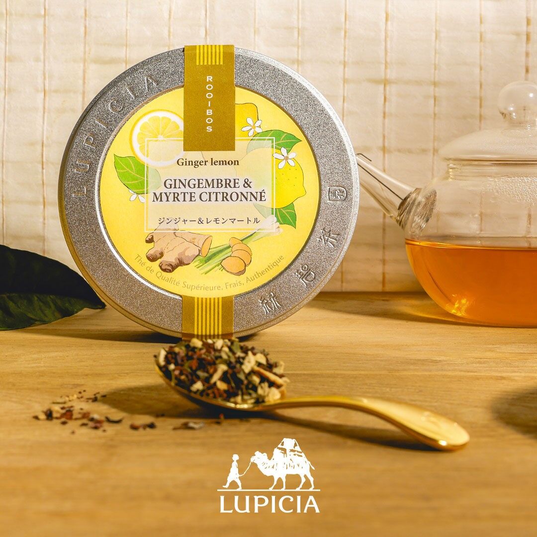 GINGER & LEMON MYRTLE - Box 50g - Rooibos and plants