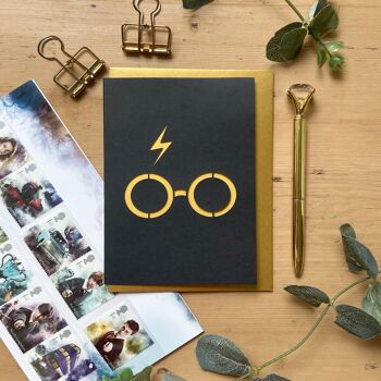 Carte d'anniversaire Harry Potter