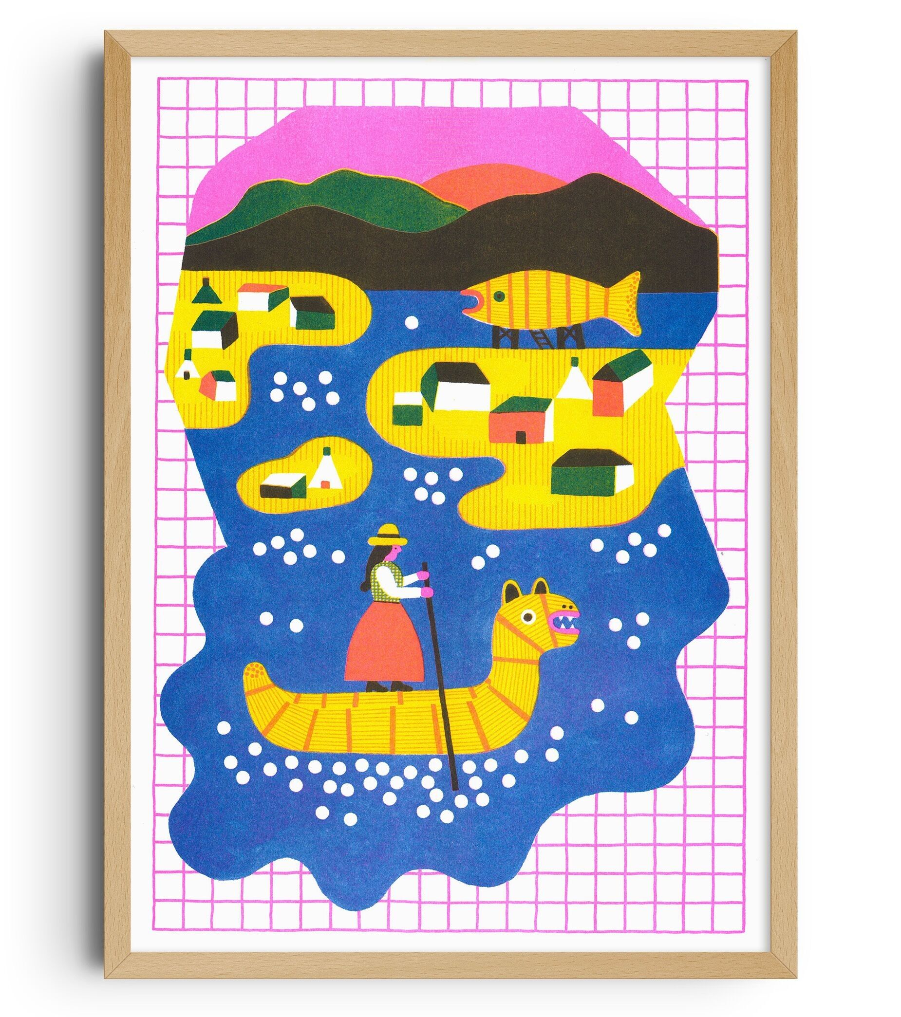 A3 Poster – Carole Barraud – Nowhere in Peru