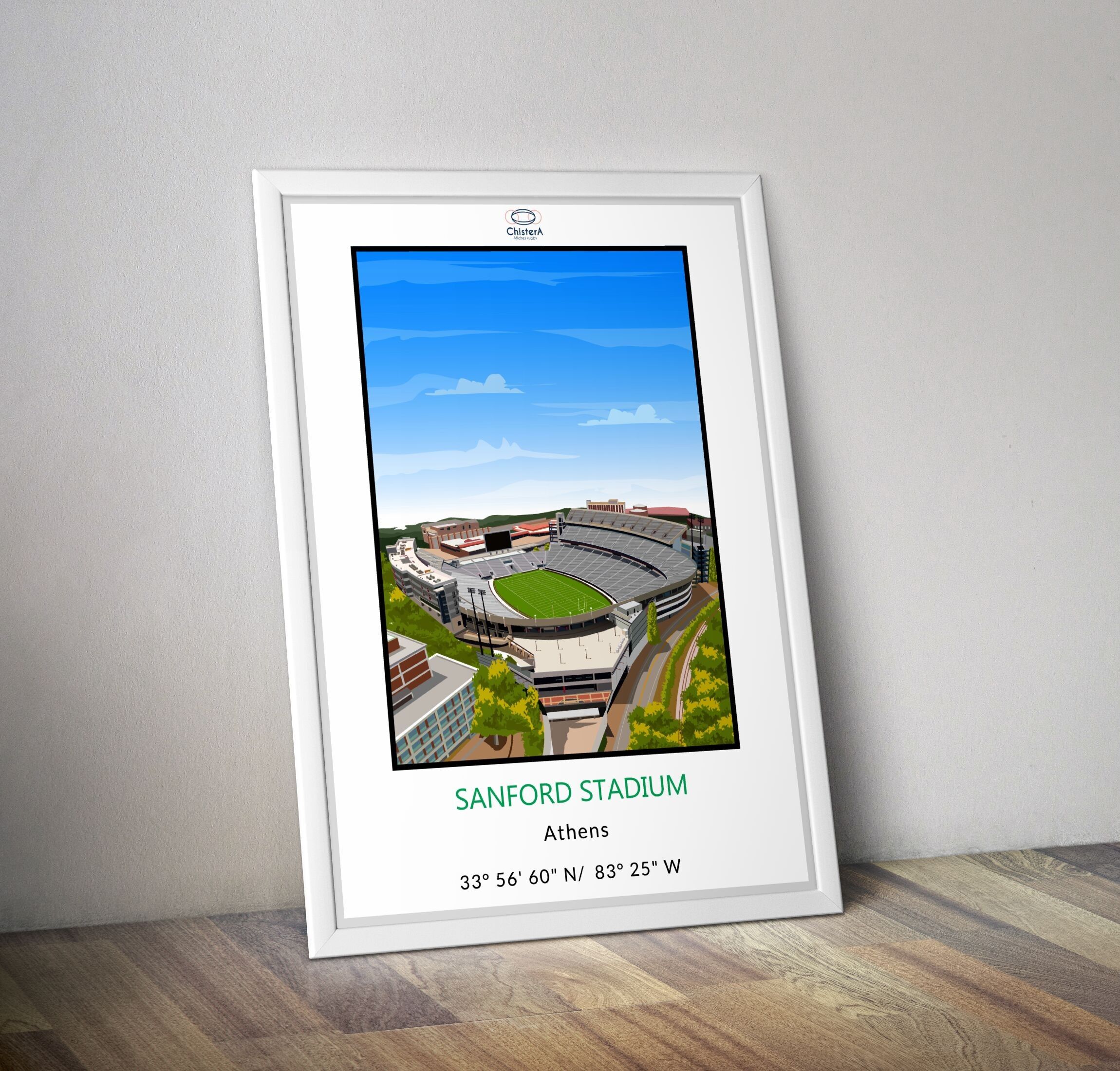 Sanford Stadion I Poster Stadion USA Georgia