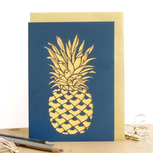 Tropical Pineapple card
