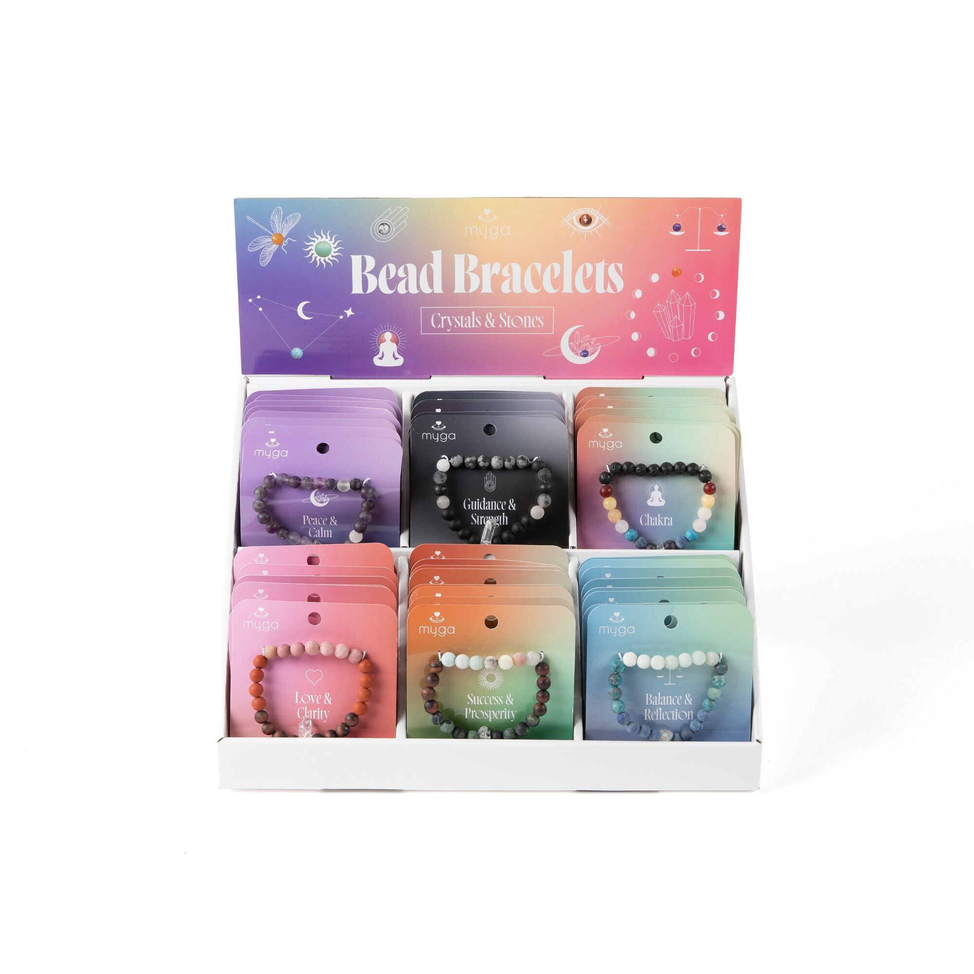 Espositore per braccialetti Myga Bead - 48 unità
