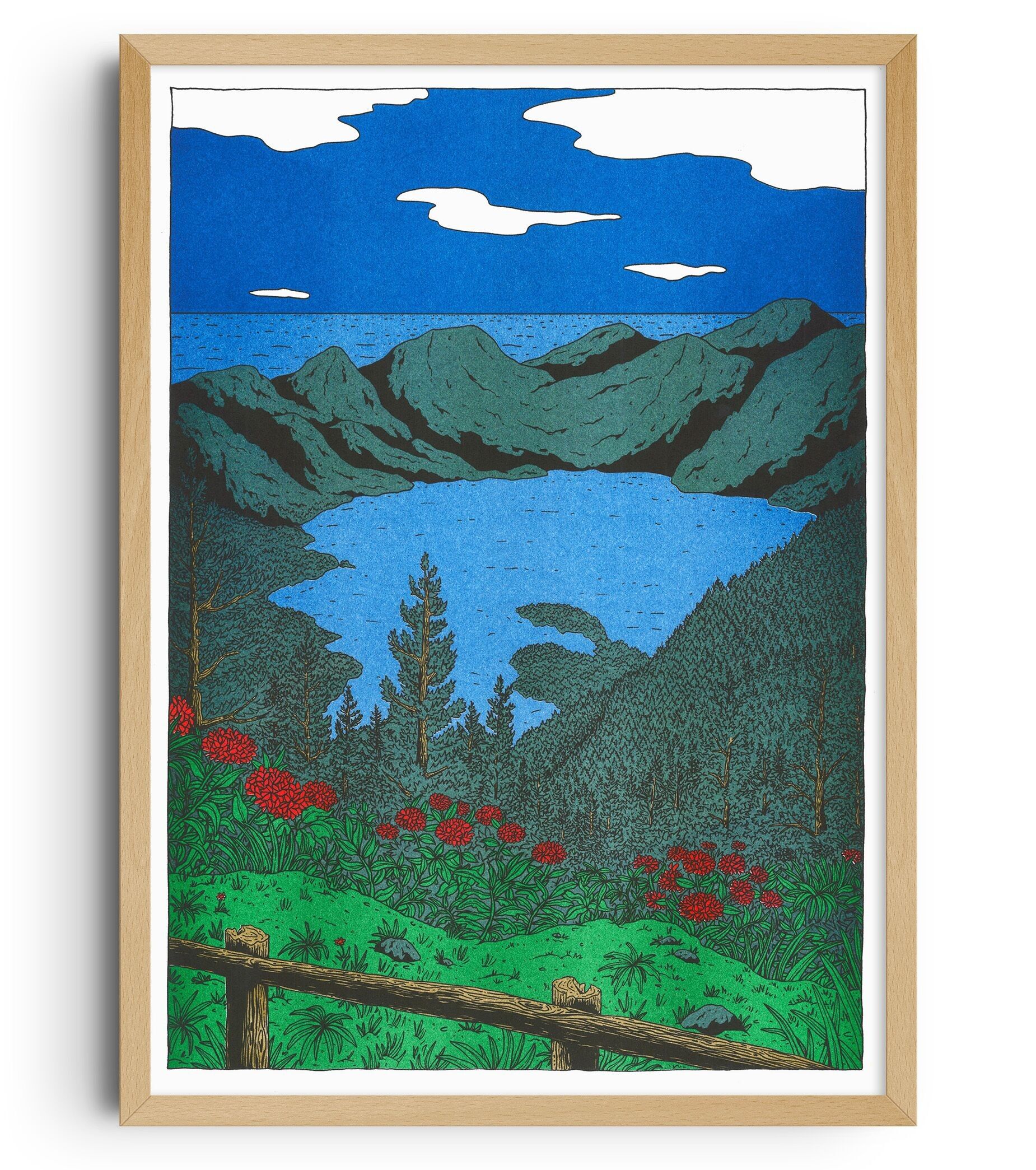 A3 poster – Floor van het Nederend – Nowhere in Portugal