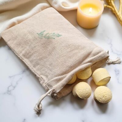Mini bombas de baño | Ylang y pachulí | Clavo y vainilla