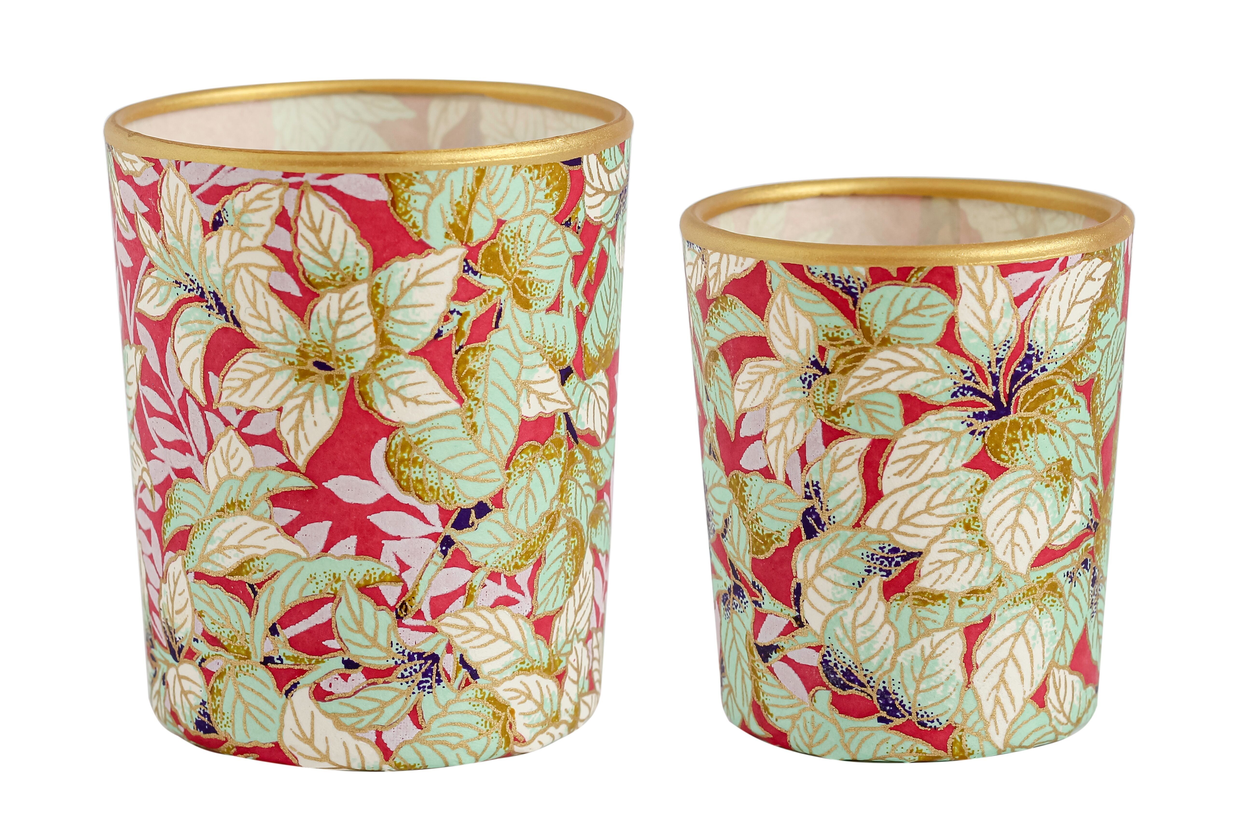 Porta tealight piccolo, Laia / Rosso granato