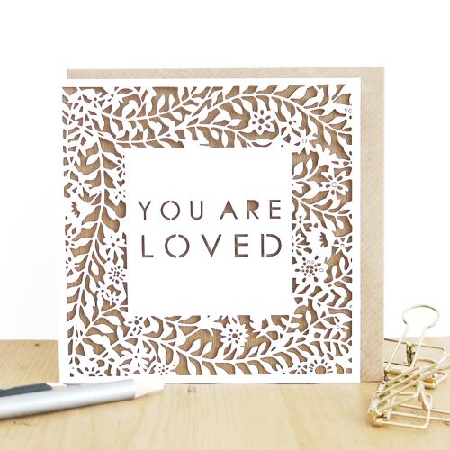 You are lov­­­­­­ed card