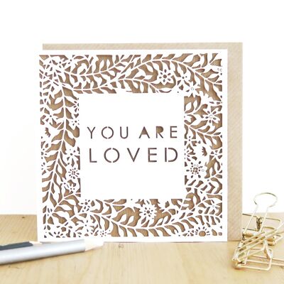 You are lov­­­­­­ed card